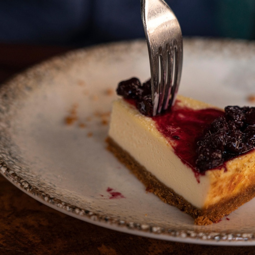 Blueberry Cheesecake Crepe